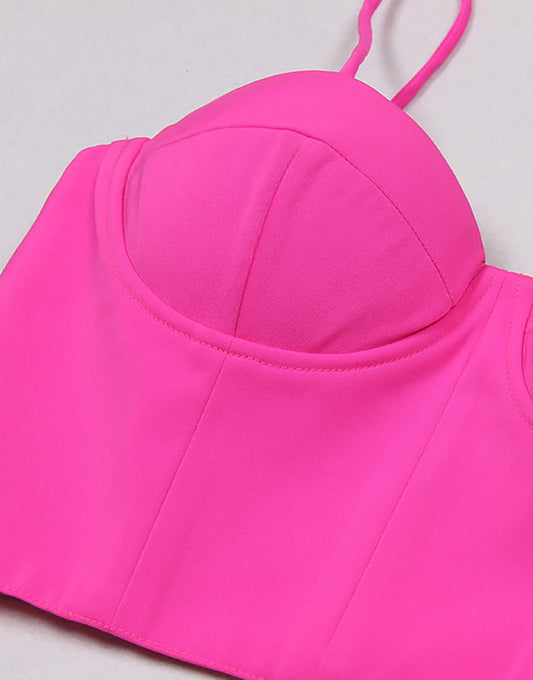 Costumes féminins slim fit en trois pièces avec revers pointus en rose pâle pourpre à double rangée