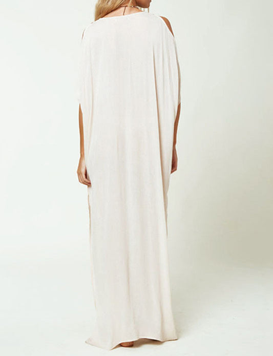 Chemisier brodé sexy à épaules dénudées