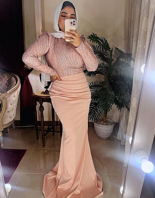 Robe De Soirée Sirène Fard à joues