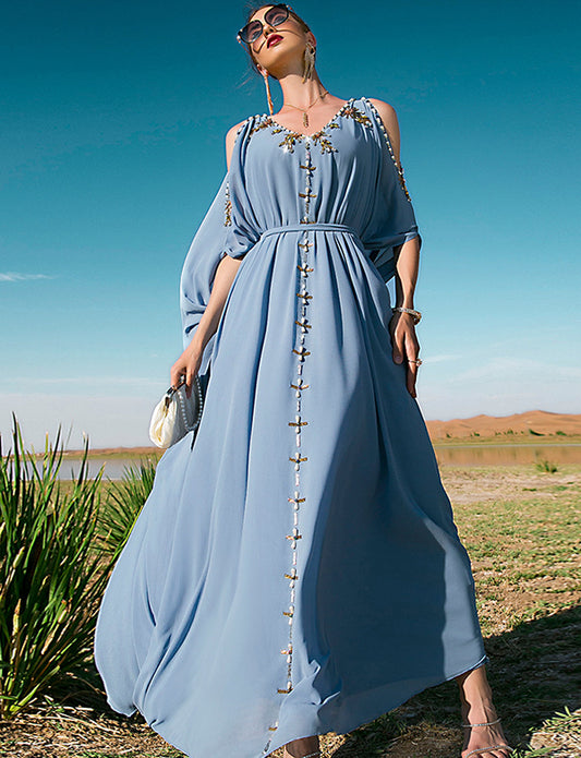 Robe à Épaules Dénudées pour Femmes