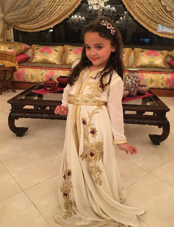 Robe Fillette Robe Orientale Petite Fille Robe Musulmane Pour