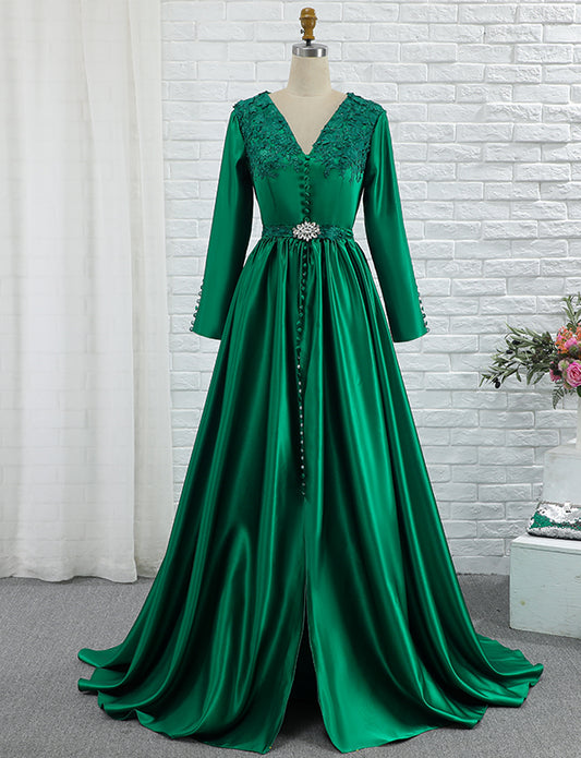 Caftan Robe de Mariage Vert
