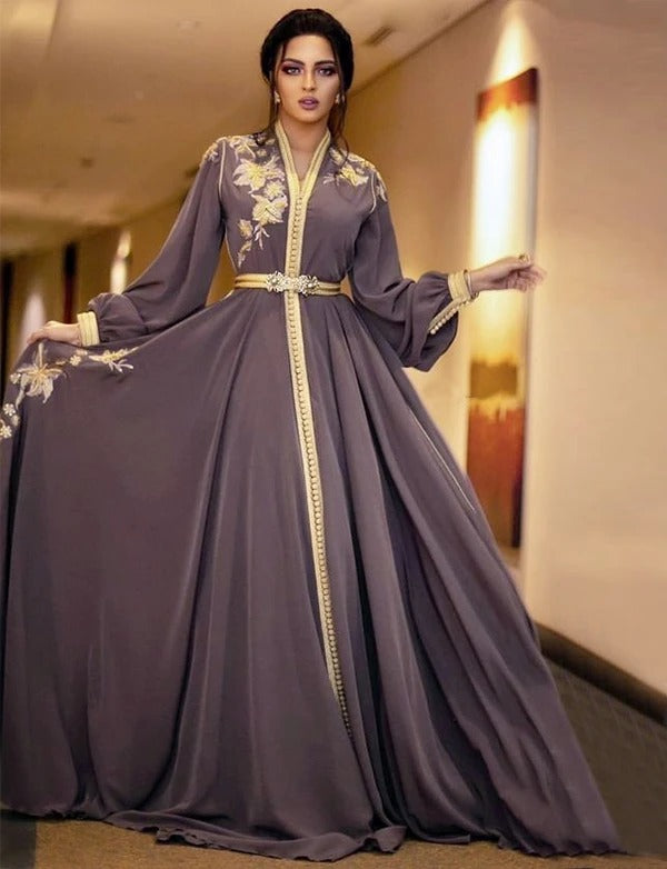 Caftan Marocain Brodé