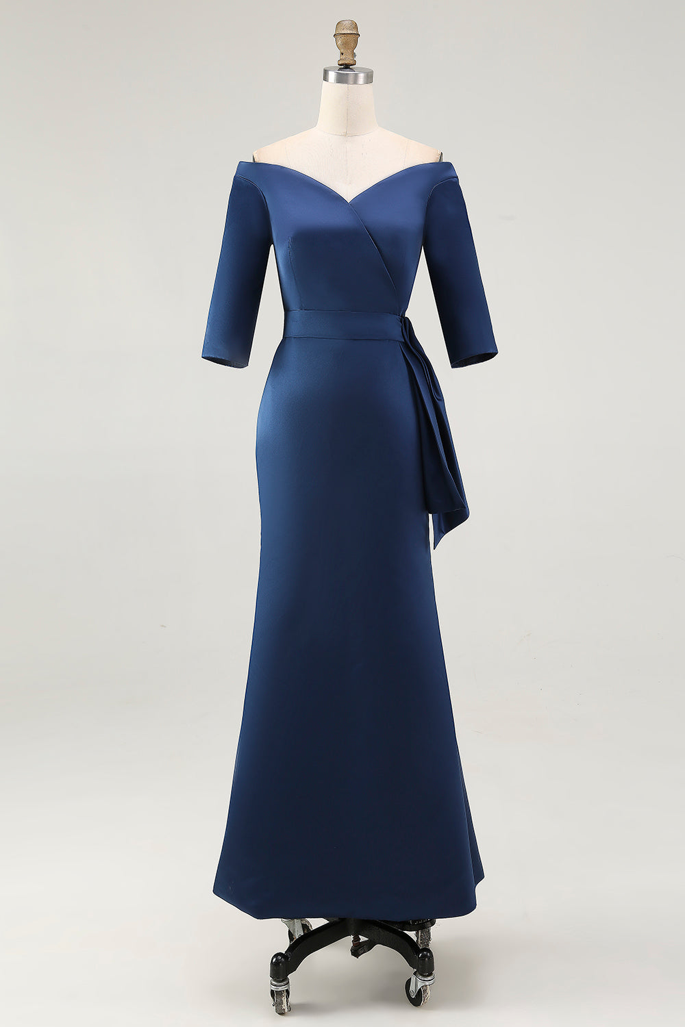 Robe bustier sirène marine mère de la mariée