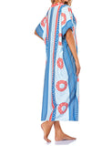 Robe de plage style bohème à séchage rapide pour femmes tunique sexy caftan