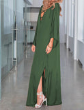 Robe longue de plage caftan à épaules dénudées