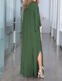 Robe longue de plage caftan à épaules dénudées