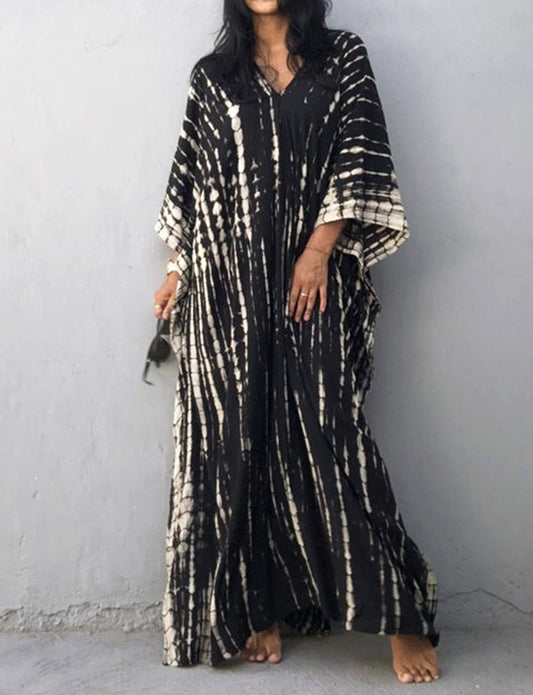 Robe longue décontractée Caftan Chic