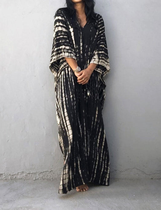 Robe longue décontractée Caftan Chic