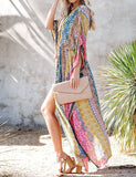 Cardigan sexy imprimé Robe ample