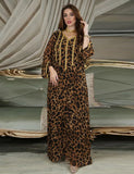 Robes Abaya longues à la mode avec strass