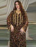 Robes Abaya longues à la mode avec strass