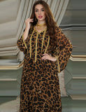 Robes Abaya longues à la mode avec strass