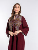 Robe de soirée musulmane brodée