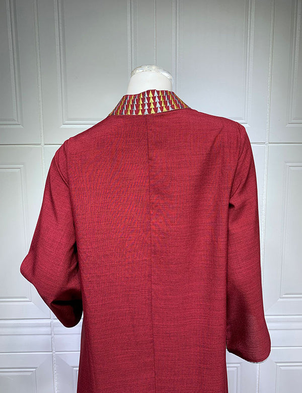 Robe de soirée musulmane brodée