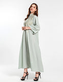 Robe de soirée musulmane brodée