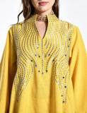 Robe de soirée musulmane brodée