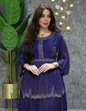 Robe abaya avec diamants