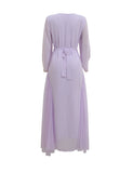 Robe caftan perlée de diamants