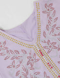 Robe caftan perlée de diamants