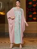 Caftan Robe en perles de riz brodées