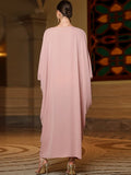 Caftan Robe en perles de riz brodées