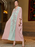 Caftan Robe en perles de riz brodées