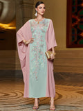 Caftan Robe en perles de riz brodées