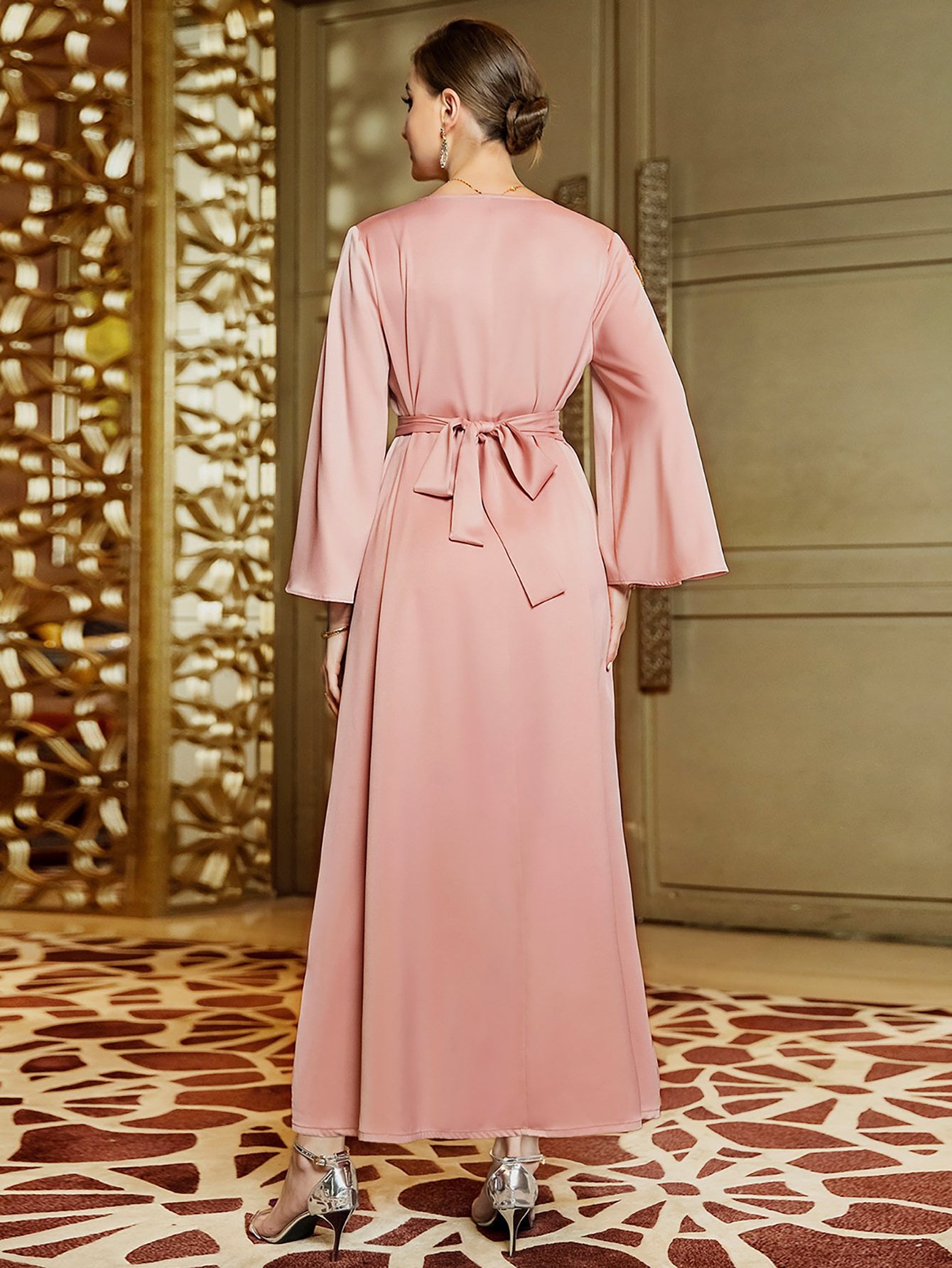 Caftan Mode Robe à col en V