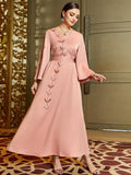 Caftan Mode Robe à col en V