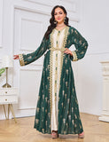 Robe cardigan brodée