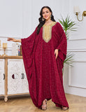 Robe brodée d'or