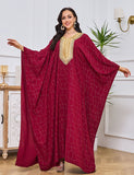 Robe brodée d'or
