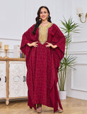 Robe brodée d'or