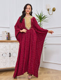 Robe brodée d'or