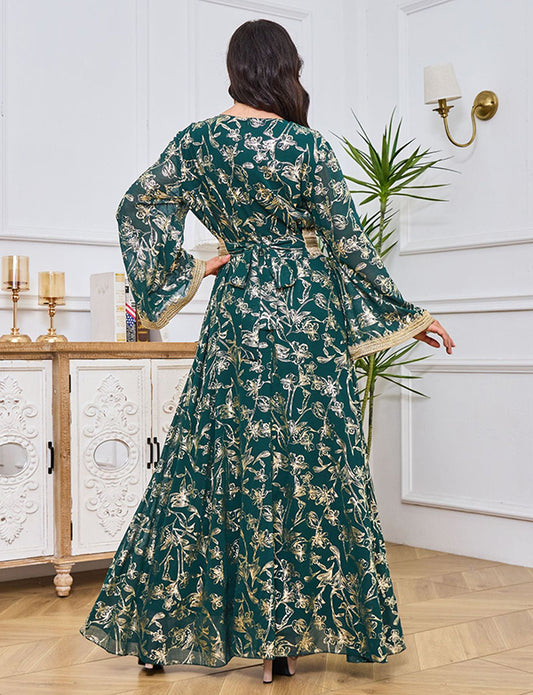 Robe du soir estampillée