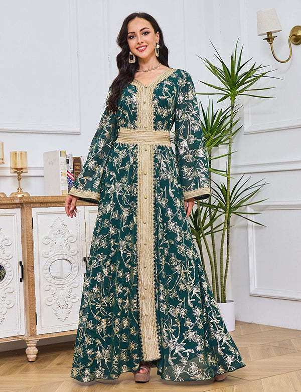 Robe du soir estampillée