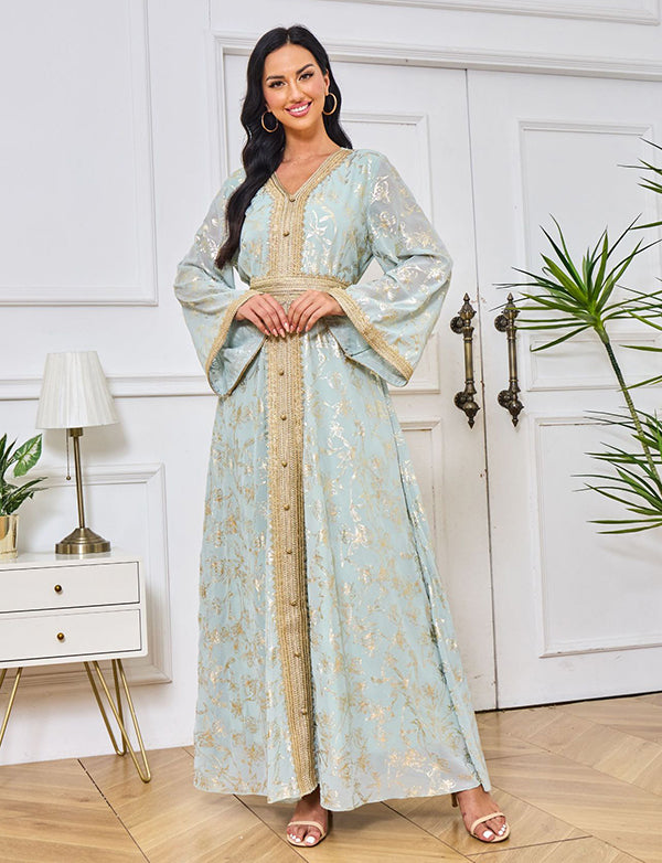 Robe du soir estampillée