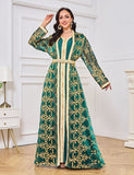 Robe cardigan brodée