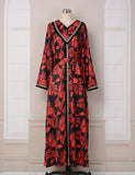Robe de chambre imprimée
