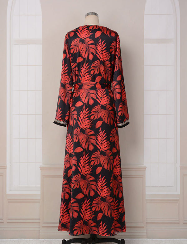 Robe de chambre imprimée