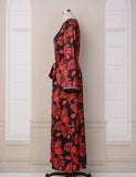 Robe de chambre imprimée