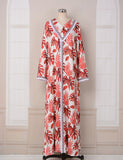 Robe de chambre imprimée