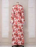 Robe de chambre imprimée