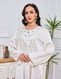 Robe abaya en diamant à la mode