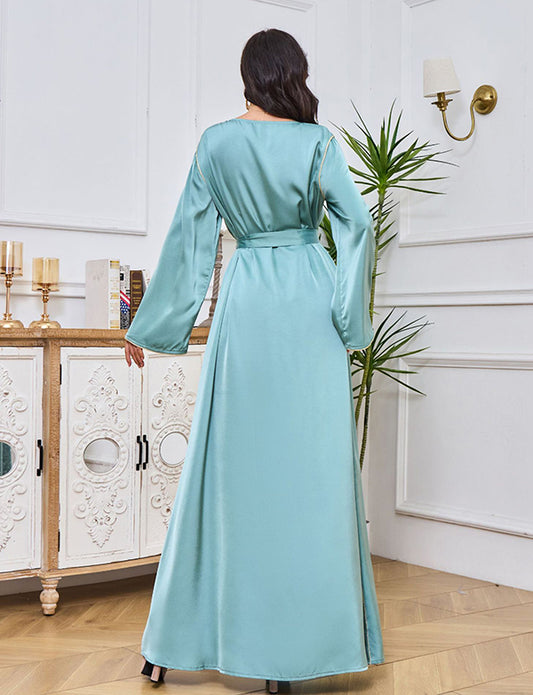 Robe perlée Abaya Mode