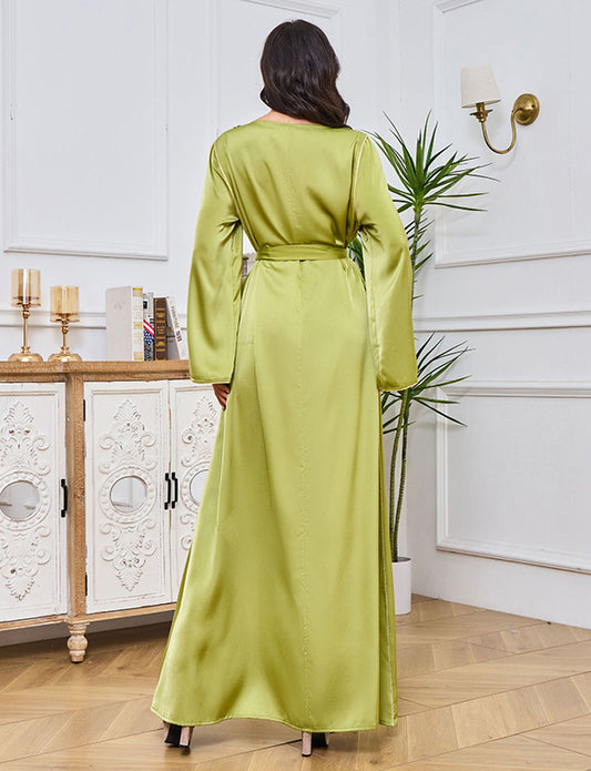 Robe Caftan perlée