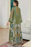 Robe Caftan Élégant à imprimé vert