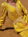 Caftan Imprimée Doré