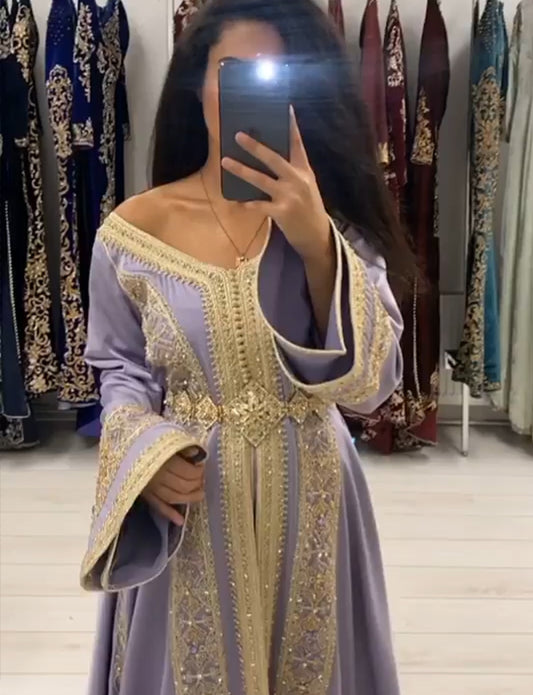 Caftan D'un Soir Lilas